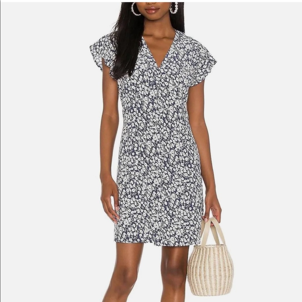 NWT Rails Helena Dress Navy Camelia